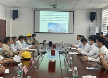 鷹潭市市長(cháng)張子建來(lái)海利貴溪公司檢查指導安全生產(chǎn)工作