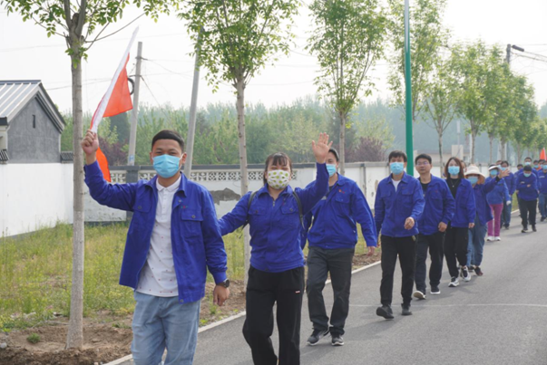海利涿州公司工會(huì )組織開(kāi)展“迎五一?春天健身徒步行”活動(dòng)